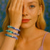 Blue Sapphire | Firefly Glass Diamonds Bracelet